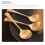 2pcs Decorative Brass Porridge Spoons Tableware for Home 5