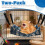 Reversible Cat Hammock for Cage Adjustable Pet Bed 2 pcs 2