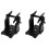 2Sets Tragbarer Externer Etikettenhalter Aus , Schwarz 3