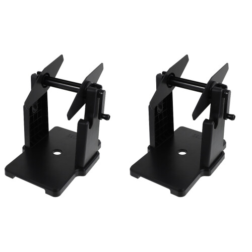 2Sets Tragbarer Externer Etikettenhalter Aus , Schwarz 2