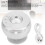 Star Projector Set with 12 Film Discs, LED, 4m Diameter, Silver 6
