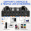 Kit de podcast avec microphone à condensateur BM800 et interface audio 8