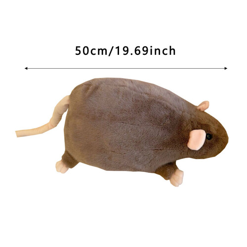 Pernă de pluș pentru șobolan, 49,6 cm 1