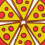 Pizzaformede silikone tennisketcherdæmpere (6 stk.) 2