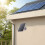 5W Solar Panel for Security Camera, Micro USB & USB-C, DC 5V, IP65 Waterproof, Adjustable Mount, compatible with rechargeable battery cameras 3