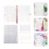 4Sets Praktische Diamant Sortierbücher Mit Transparenten Taschen 9