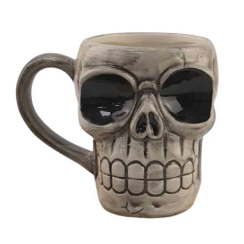 Κεραμική Κούπα Halloween με Σχέδιο Κεφαλής - 450ml 1