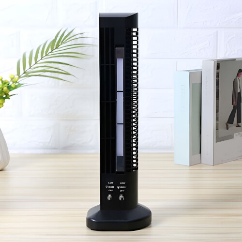 HIBIBUD tower fan 40 inch black 4 speeds 2000 CFM 2