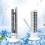 HIBIBUD tower fan 40 inch black 4 speeds 2000 CFM 6