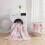 Pink Floral Patchwork Quilt Set Queen 3-Piece Reversible 6