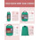 Compressiepakblokjesset groen 6 stuks 2