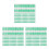 3000Pièces Stickers Mat Facile À Résidu 3