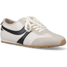 (, ) Rocket Dog Destin PU Combo Polyurethane Women's Off White/Black Trainers