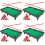 4Sets Holz Mini Billardspiel Für Kinder Farben Desktop Spielspaß 9