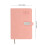 Notizbuch A5 Rosa Planer Mit Trennblättern 3