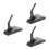 3Stk Mini Flugzeug Modellhalter Kunststoff Stabil Display Stand 11