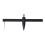 Worgeous 3pcs Pottery Clay Compass Circle Cutter Compass Circle Cutter Circular Cutting Tool 3