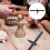 Worgeous 3pcs Pottery Clay Compass Circle Cutter Compass Circle Cutter Circular Cutting Tool 6