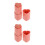 2Pièces Stick Blush Crème Rouge Pastèque Contour Durable 3