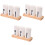 3Sets Kompakter Tableware Organizer Essstäbchenständer Mehrfarbig 3