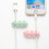 12Pcs Desktop Wire Clips Silicone Cable Holder Light Green Organizer 11