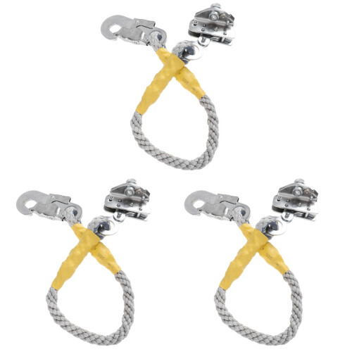 3Pièces Cadenas De Escalade Antichute En Acier 2