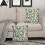 Fodere per cuscini AUQ verde salvia 16x16, set da 2 3