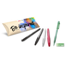 Pentel Lettering Set [Beginner] Brush Sign Pen & Pointliner