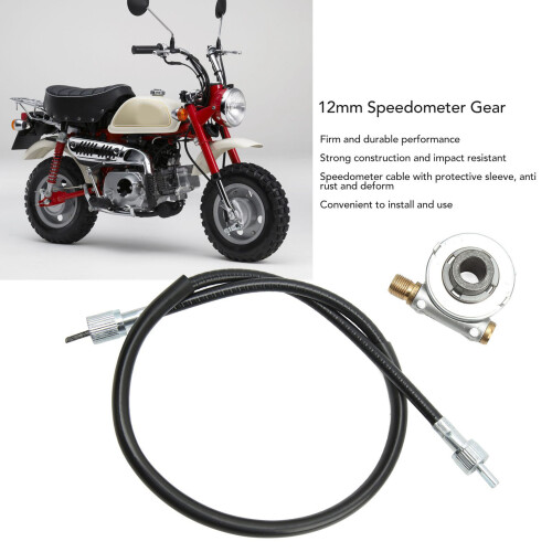 610mm Speedometer Cable Kit 12mm Gear 1