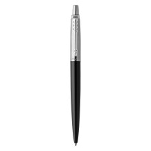 Parker Jotter Gel Pen | Bond Street Black with Chrome Trim | Medium Point Black Ink (0.7 mm) | Gift Box