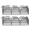 4Ensembles Miniature ABS Grise Pour Jeu Ferme Animaux 2