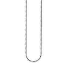 Thomas Sabo Unisex Venezia Chain Blackened Chain 925 Sterling Silver, Blackened KE1108-001-12