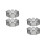 4Ensembles Miniature ABS Grise Pour Jeu Ferme Animaux 8