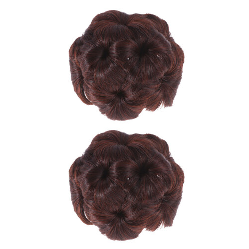 4Pièces Extensions Queue De Chignon Clips 1