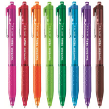 Paper Mate InkJoy 300RT Retractable Ballpoint Pens | Medium Point | Assorted Fun Ink Colours | 8 Pack | Ultra Smooth Ink
