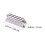 2 Pcs Lugs Drum Clamp Clamp Microphone Percussion 6.65X2.5CM Silver 2