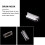 2 Pcs Lugs Drum Clamp Clamp Microphone Percussion 6.65X2.5CM Silver 3
