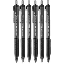 Paper Mate InkJoy 300RT Retractable Ballpoint Pens | Medium Point | Black Ink | 6 Pack | Ultra Smooth Ink