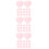 90Pièces Rose Pour Et Décorations DIY 9
