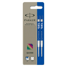 Parker Gel Ball Refill Twin Pack Medium Blue