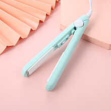 Mini Hair Curler, Mini Hair Curler, 2 in 1 Mini Ceramic Curler and Hair Straightener, Ceramic Mini Hair Curler for Short Hair