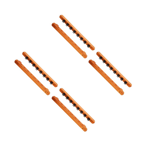 4Ensembles Porte-Cues Billard Bois Mural Style Romain 2