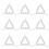 50Pièces Supports Triangulaires Pour En Fer 3
