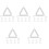 50Pièces Supports Triangulaires Pour En Fer 5