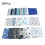Ύφασμα ραπτικής, 50 τεμάχια 10x10cm φλοράλ patchwork βαμβακερό ύφασμα απλό ύφασμα για DIY 1