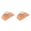 2Pièces De Ponçage Main Bois Durable Pour Finitions Parfaites 4