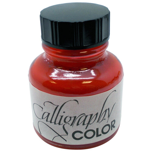 Stephens RS420010 28 ml Calligraphy Colour Bottle - Red