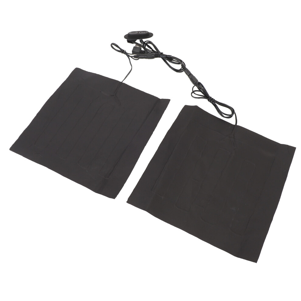 USB Heated Paste Pad Waterproof 20x20cm, 3 Gear Adjustable Temperature