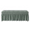 Housse de banc extensible intégrale style bulle - Vert matcha 1