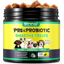 Probiotics for Dogs, Dog Digestive Health,120 Chews Probiotic Chews